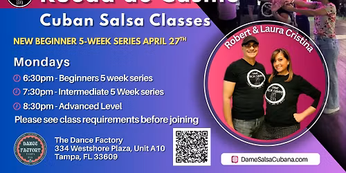 Rueda de Casino: Cuban Salsa Classes