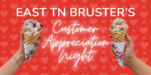 East TN Bruster's Customer Appreciation Night