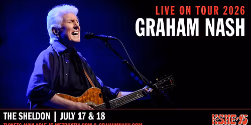 Graham Nash at The Sheldon