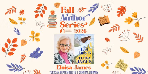 Fall Author Series: Eloisa James