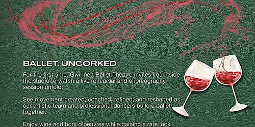 Decanted: Wine and a Live Ballet Rehearsal