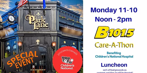 Park Lane Tavern Lunch for Children's National