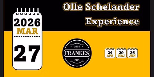 Live on stage @ FRANKES Pub: Olle Schelander Experience