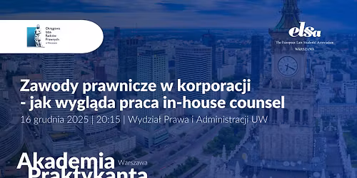 Zawody prawnicze w korporacji - jak wygl\u0105da praca in-house counsel | Akademia Praktykanta