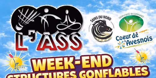 Weekend structures gonflables