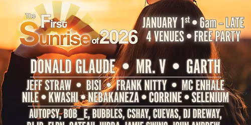 Amalgam Stage @ The First Sunrise of 2026 Blockparty