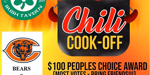 Chili Cook-Off at Clancy's 95th Irish Tavern!