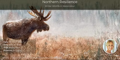 Northern Resilience \u2014 Winter Wildlife in Watercolour