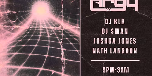 The Techno Tunnel x Anomaly - Argy X - 24.04.26 - Move Exeter