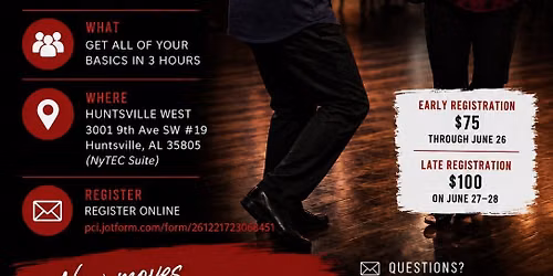 West Coast Swing Beginner Bootcamp