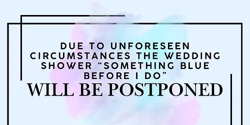 Something BLUE before I Do! 