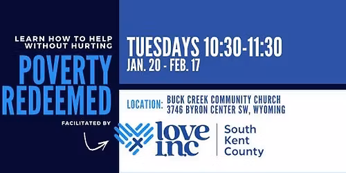 Poverty Redeemed @ Buck Creek