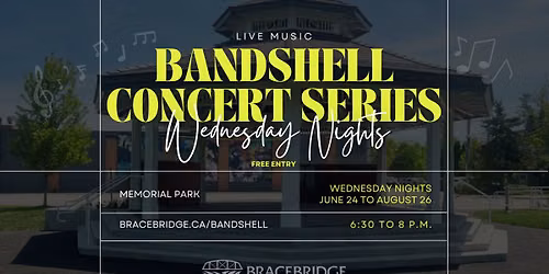 Bandshell Concert Series in Memorial Park