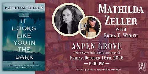 Mathilda Zeller with Erika T. Wurth Live at Tattered Cover Aspen Grove