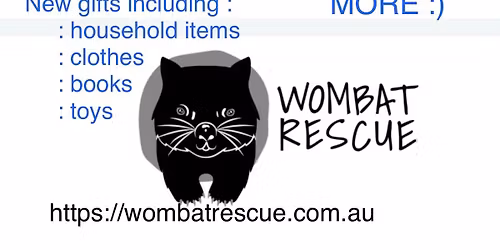 Wombat Rescue Monster Garage Sale