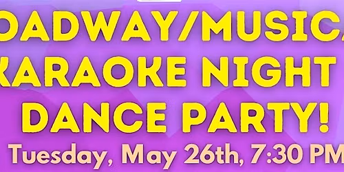 Broadway\/Musical Karaoke Night at Pig Beach!