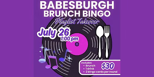 Brunch Music Bingo