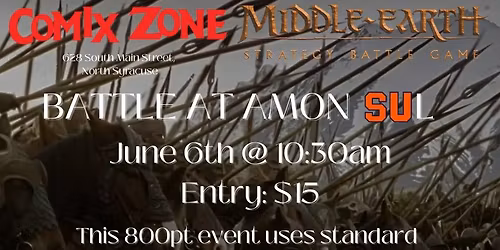 Middle-Earth Strategy Battle Game Battle at Amon Sul