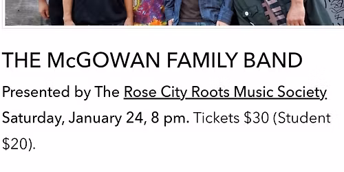 The McGowan Family Band