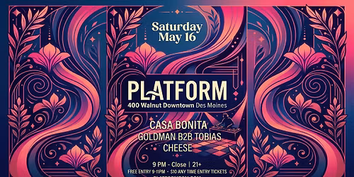SATURDAY MAY 16TH