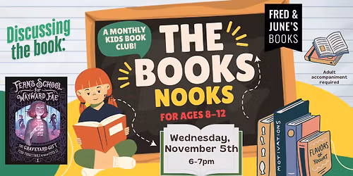 The Books Nooks Book Club - A Kids Book Club!