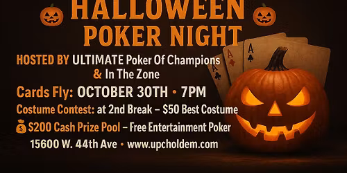 Halloween poker & costume contest