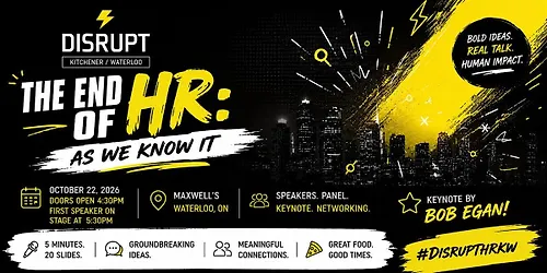 DisruptHR-KW 8.0 The End of HR As we know it