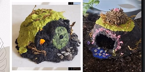 Happy Little House-Pulping & Sculpting Series