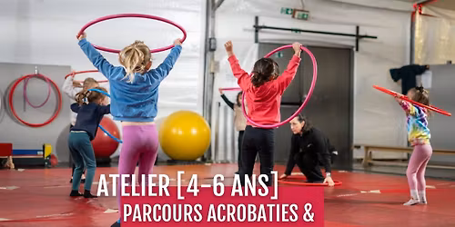Atelier de cirque - parcours acrobaties & Jonglage 4\/6 ans \u2605 Aix-en-Provence