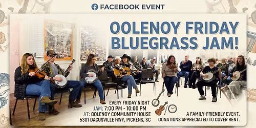 Oolenoy Weekly Bluegrass Jam