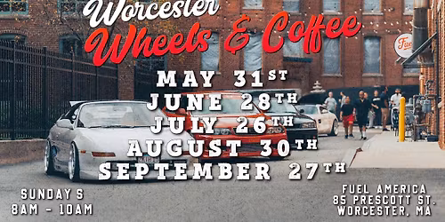 Worcester Wheels and Coffee-May Sponsored by Aggressive Graphix