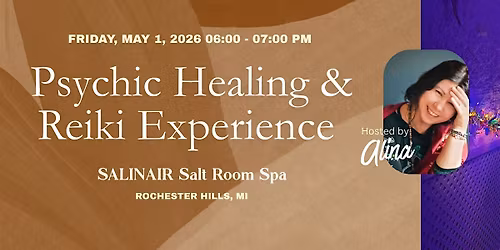 Psychic Healing & Reiki Experience + Halotherapy Session in a Salt Room