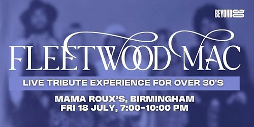 FLEETWOOD MAC EXPERIENCE - LIVE IN BIRMINGHAM \ud83c\udfb8 (Tribute Band)