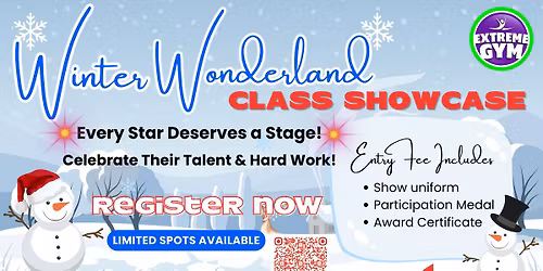 Winter Wonderalnd Class Showcase
