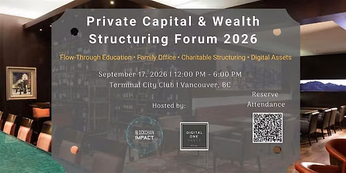 Private Capital & Wealth Structuring Forum 2026