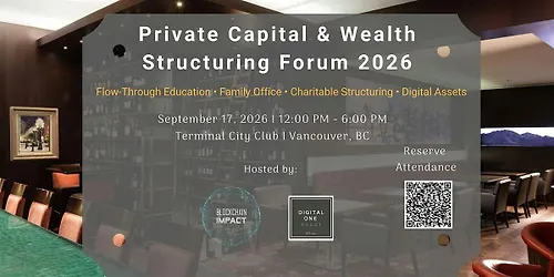 Private Capital & Wealth Structuring Forum 2026