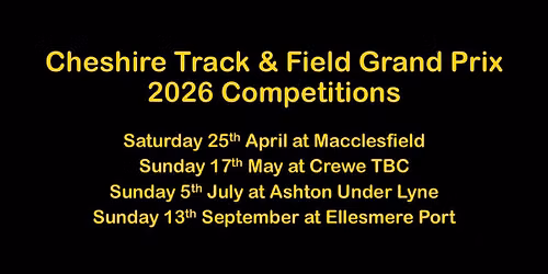 Cheshire Track & Field Grand Prix Match 3