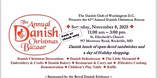 Danish Christmas Bazaar.