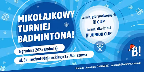 Miko\u0142ajkowy Turniej Badmintona