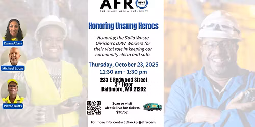 Honoring Unsung Heroes