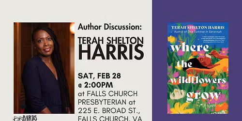 Crooked Steeple Literary Festival Presents: Terah Shelton Harris | WHERE THE WILDFLOWERS GROW