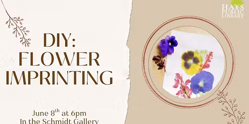 DIY Flower Imprinting