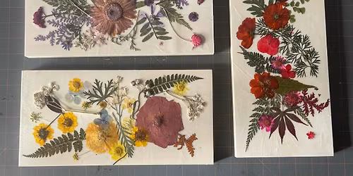 Puff & Paint with Amy: Spring Flower Panels