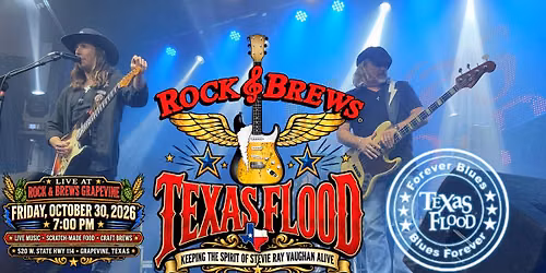 Texas Flood at Rock & Brews