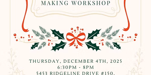 Fresh Wreath Making at Ven-YOU