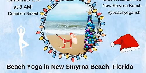 Christmas Eve Beach Yoga