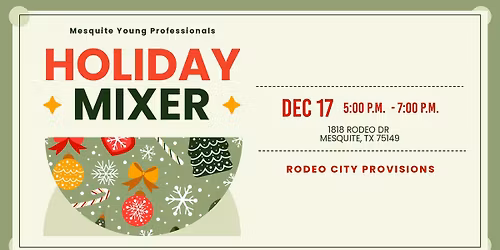 MYP Holiday Mixer