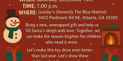 Santa's Little Helper's Annual Christmas Soir\u00e9e Party!