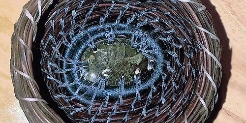 Three Part Art Class: Pine Needle Weaving, Beginning to End