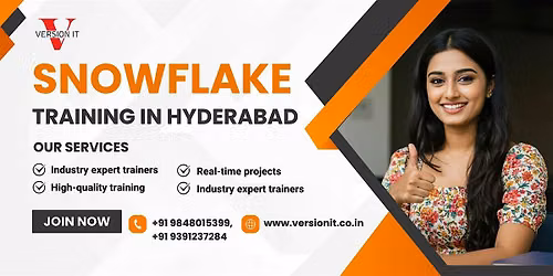 Snowflake Training in Hyderabad - Free Demo